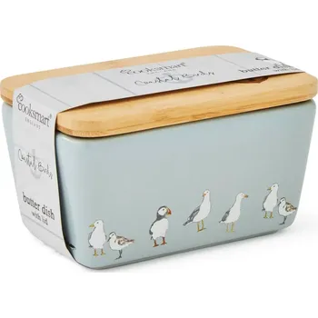 Máslenka City Look, Anglie CL - Porcelánová máslenka Coastal Birds na 250 g másla