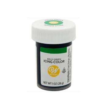 Jedlá dekorace na dort Wilton Gelová barva tmavě zelená KELLY green
