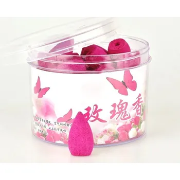 Čajovna Vonný kužel s vůní Růží - Vonný jehlánek Tekoucí dým Indický františek