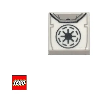 Stavebnice LEGO LEGO® Potištěné dílky LEGO Batoh, Clone Trooper 1x1 Star Wars Potištěná Dlaždice 3070pb268