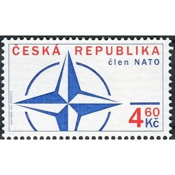 Poštovní známka Česká pošta (1999) č. 213 ** - Česká republika - Vstup ČR do NATO