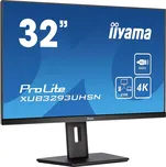 Iiyama ProLite XUB3293UHSN-B5 LED monitor 80 cm (31.5 palec)3840 x 2160 Pixel, 16:9, 4 ms, IPS LED