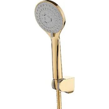 Sprchová hlavice OMNIRES Yosemite - Set sprchové hlavice, držáku a hadice, zlatá YOSEMITE-PGL