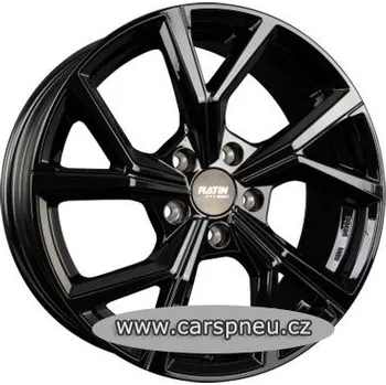 Alu kolo PLATIN P115 černé lesklé | 6,0x16, 5x112, ET43 |6x16| (alu kolo, 60PLV64901)