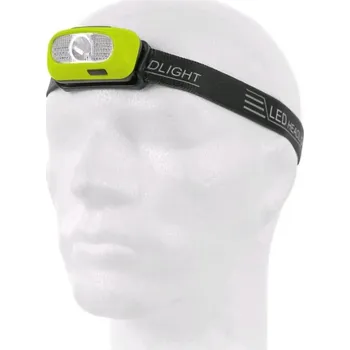 Čelovka CREE LED XPG, nabíjecí, fluorescenční žlutá