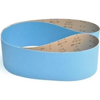 Brusný papír Sait NSXZX200150060T - Pás brusný na plátně délka 1500 mm šířka 200 mm, zrnitost 60 zirkon použití na ocel a NEREZ. INOX