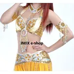 Originální kostým AMIRAH (více vel.) Zlatá 38 C