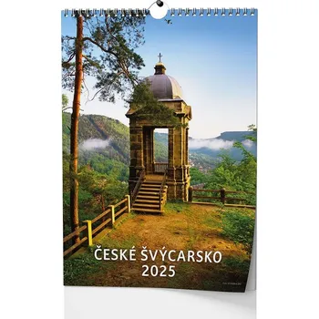 Kalendář Baloušek Tisk Nástěnný kalendář České Švýcarsko 2025