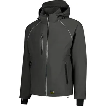 Pánská softshellová bunda MALFINI TRICORP TECH SHELL T54 unisex bunda Barva: tmavě šedá, Velikost: 5XL