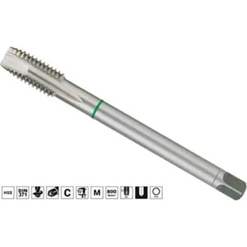 Závitořezný nástroj Ruko 232300E - Závitník strojní M 30 x 3,5 mm HSS-Co5, typ 3043, DIN 376 ISO2 (6H)