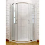 ROSS REAL 90 čtvrtkruhový sprchový kout čiré bezpečnostní sklo 6 mm úpravou proti vodnímu kameni na bázi nanotechnologie (ROSSREAL90) ROSS