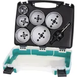 Wolfcraft 5423000 - Sada 6-dílná Bi-metalových děrovek pr. 40 - 86 mm v plastovém kufru