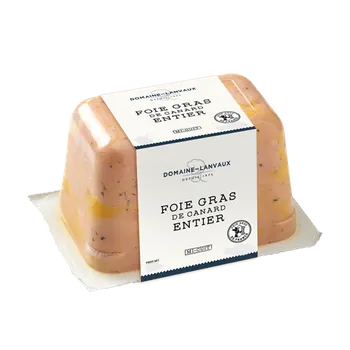 paštika a pomazánka Domaine de Lanvaux Foie gras paštika canard entier (bez kousků) 250 g