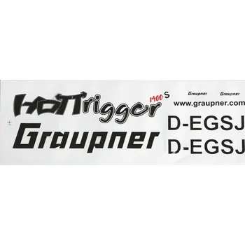 RC model letadla Graupner/SJ Nálepky - HoTTrigger 1400S - expresní doprava