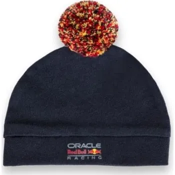 Čepice Dětská čepice Oracle Red Bull Racing pro novorozence s bambulí