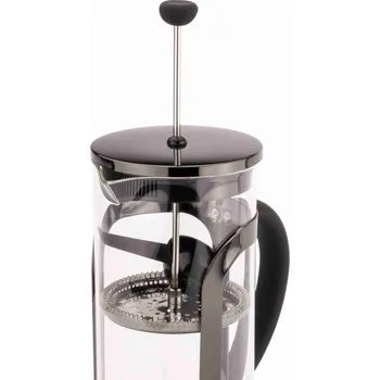 French press Leopold Vienna French Press Shiny Black 1,0L