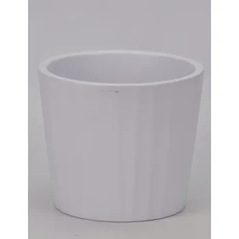 Květináč Keramický květináč Umea 16 cm bílý II. jakost