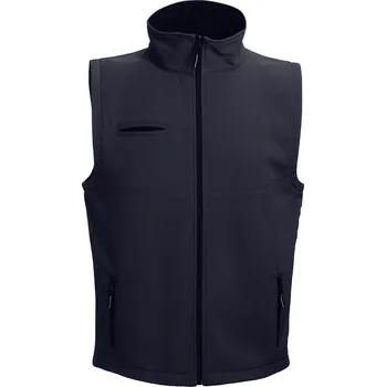 Pánská bunda STRICKER Softshellová vesta BAKU Velikost: 3XL, Barva: námořní modrá