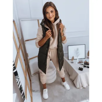 Dámská vesta Dámská vesta DSTREET ROSI ZELENÁ M