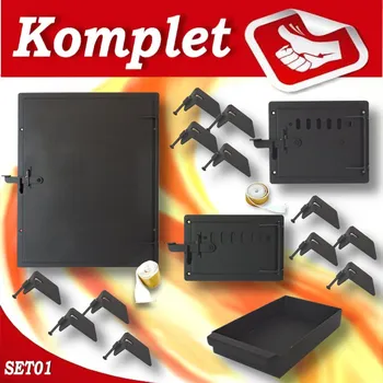 Komínová dvířka Udírnový komplet dvířek SET01