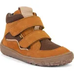 Dětské barefoot boty TEX AUTUMN Cognac Froddo G3110254-14 - hnědá - 23