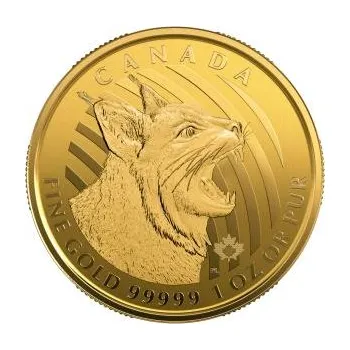 1 unce zlatá mince Call of the Wild - Rotluchs 2020
