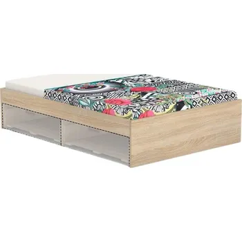 Postel Dřevěná postel Rea lamia 140 Dub bardolino