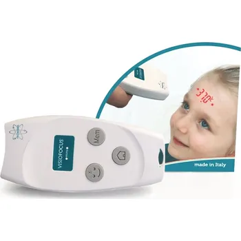 Teploměr osobní Bezkontaktní teploměr VisioFocus Mini 06700 s vizualizací teploty