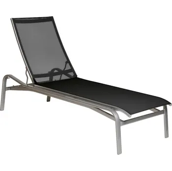 Zahradní lehátko Karasek Stohovatelné polohovací lehátko Barbados, Karasek, rám lakovaný hliník barva dle vzorníku, výplet Karatex barva dle vzorníku