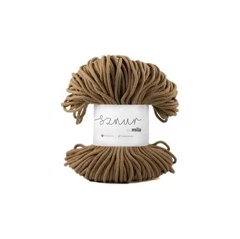 Příze Bavlněná šnůra MILA 3 mm - toffi