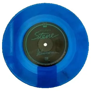 Zahraniční hudba SP Delicate Steve: Winners/Tomorrow 2017 Coloured Transparent Blue & Black Swirl Vinyl