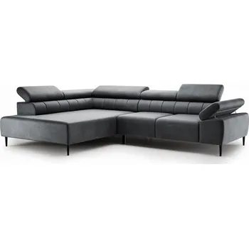 Sedací souprava BOGART. Rohová sedací souprava Taloria, Zetta 305/černé nohy, levá