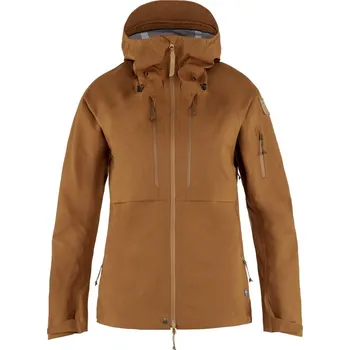 Horolezecká bunda dámská FJÄLLRÄVEN Keb Eco-Shell Jacket W, Chestnut - L