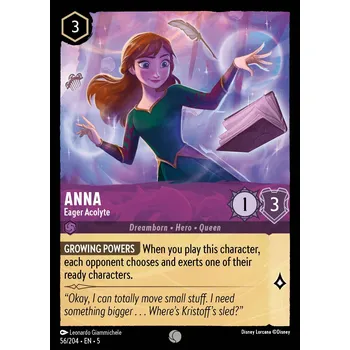 Karetní hra Anna 056/204 - Shimmering Skies Typ karty: Non-Holo