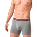Boxerky z bambusové viskózy Key Bamboo MXH 178 A24 Bamboo M-2XL Velikost: 2XL, Barva: Šedá