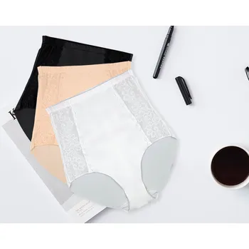 Kalhotky FANNIFEN Dámské neviditelné kalhotky s vysokým pasem OG5101 - 2ks v balení Velikost: XL