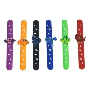 Hra na zahradu Bransoletka samozaciskowa dinozaury MIX