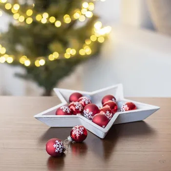 Vánoční dekorace Vánoční ozdoba, 12ks S0330