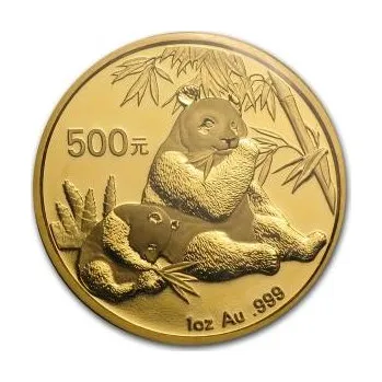 1/4 unce zlatá mince China Panda 2007