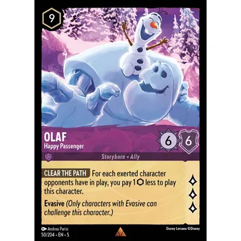 Sběratelská karetní hra Olaf 050/204 - Shimmering Skies Typ karty: Standard