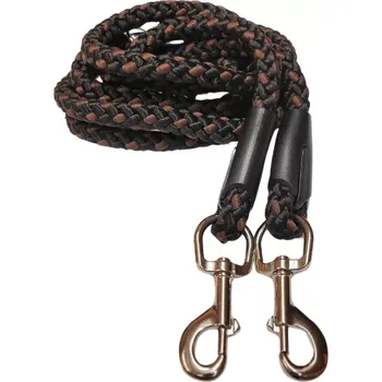 Vodítko pro psa Palkar přepínací vodítko pro psy 250 cm x 14 mm černo-hnědá