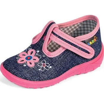 Dívčí bačkory NAZO PPHU Domácí obuv, papučky-přezůvky 039AA Velikost: 20