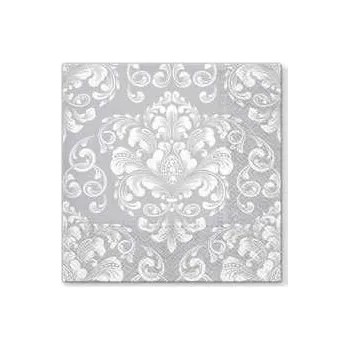 Papírový ubrousek Ubrousky PAW L 33x33cm 3 vrst. Beautiful Moments Silver [20 ks],rychlé dodání