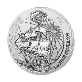 1 unce stříbrná mince Rwanda Nautical Serie - 500 Jahre Victoria 2019