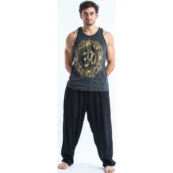 Pánské tílko Pánské tílko om zlatá Velikost: L