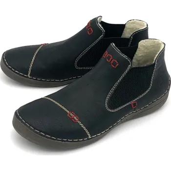 Dámská zimní obuv Dámská kotníková obuv 52590-00 RIEKER černé Barva: black, Velikost: 36