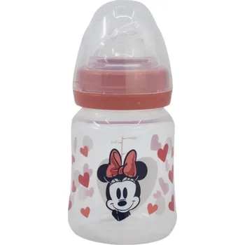 Kojenecká láhev STOR Kojenecká láhev Minnie Mouse s antikolikovým systémem, 150ml, 10701