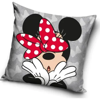 Povlak na dekorativní polštářek Carbotex Povlak na polštářek 40/40cm Minnie Mouse, MM2293004