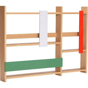 police Dubová nástěnná police Hübsch Arki 80 x 110 cm