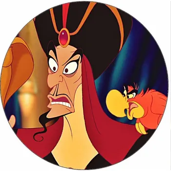 Jedlá dekorace na dort Jedlý papír Aladin Jafar 19,5 cm